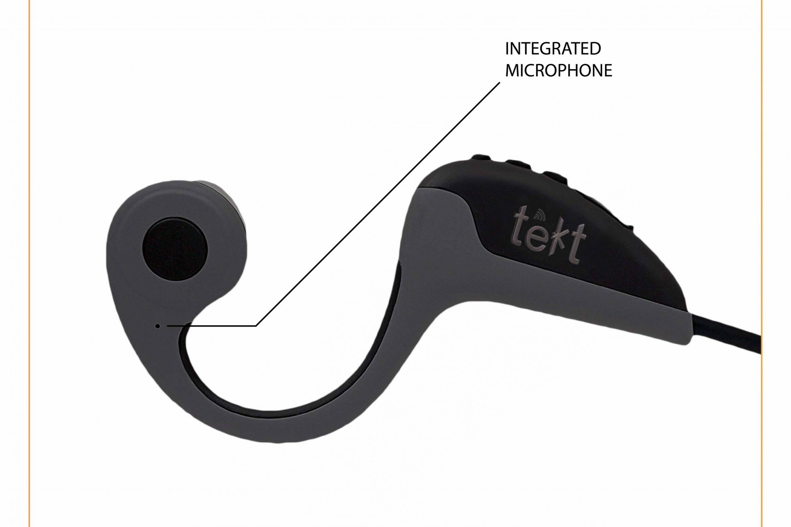 Bone Conduction Headphones Side View